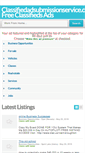 Mobile Screenshot of classifiedadsubmissionservice.com